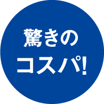 驚きのコスパ!